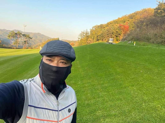 자외선차단 쿨 스포츠 골프 마스크 
