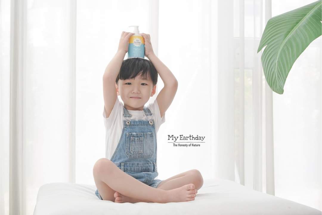 마이얼스데이  샴푸, 아기와 어린이를 위해 제형됨 300ml | 저자극성, 진정 및 보습 300ml